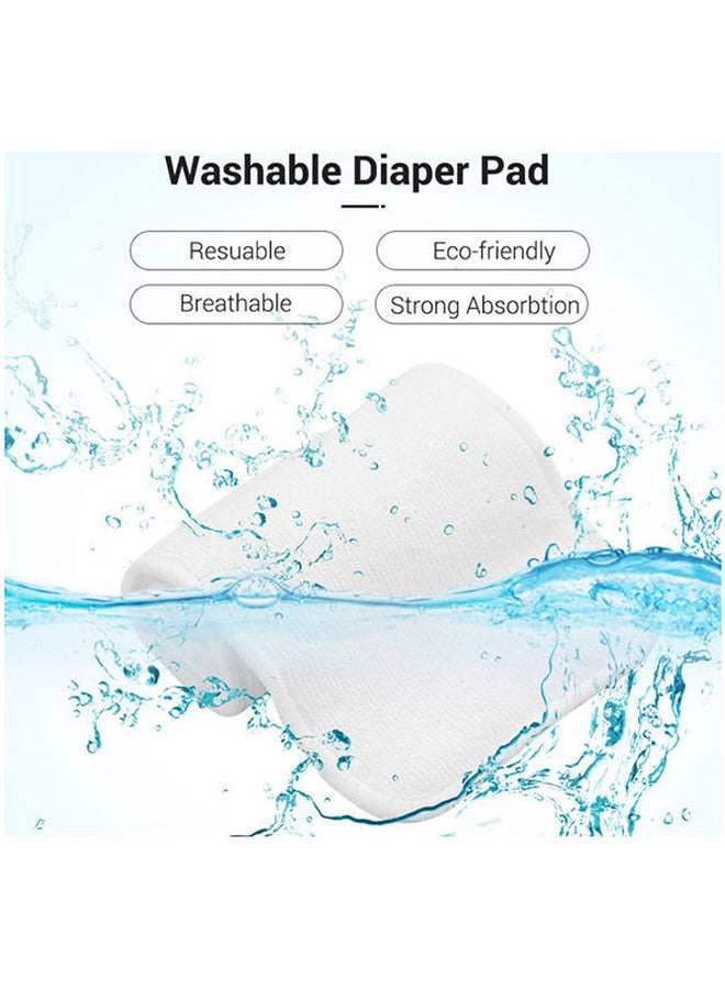 5-Piece Washable Reusable Diapers Inserts Liner Set