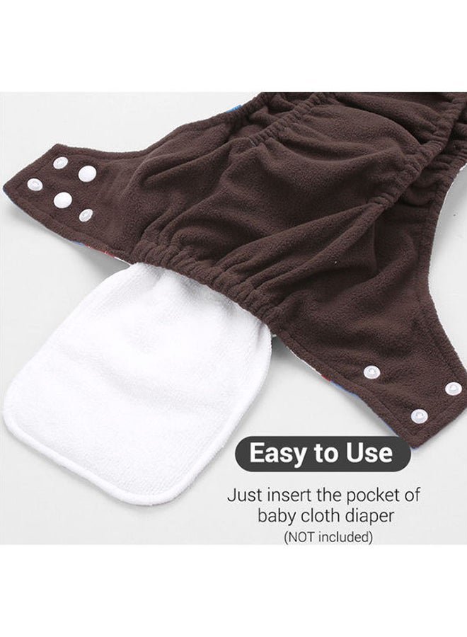 5-Piece Washable Reusable Diapers Inserts Liner Set