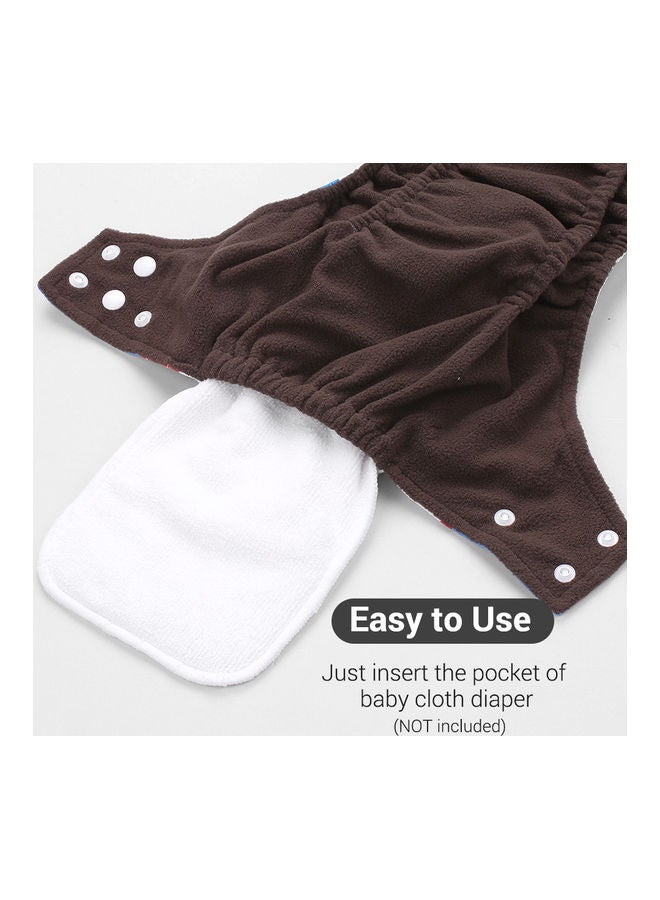 5-Piece Washable Reusable Diapers Inserts Liner Set