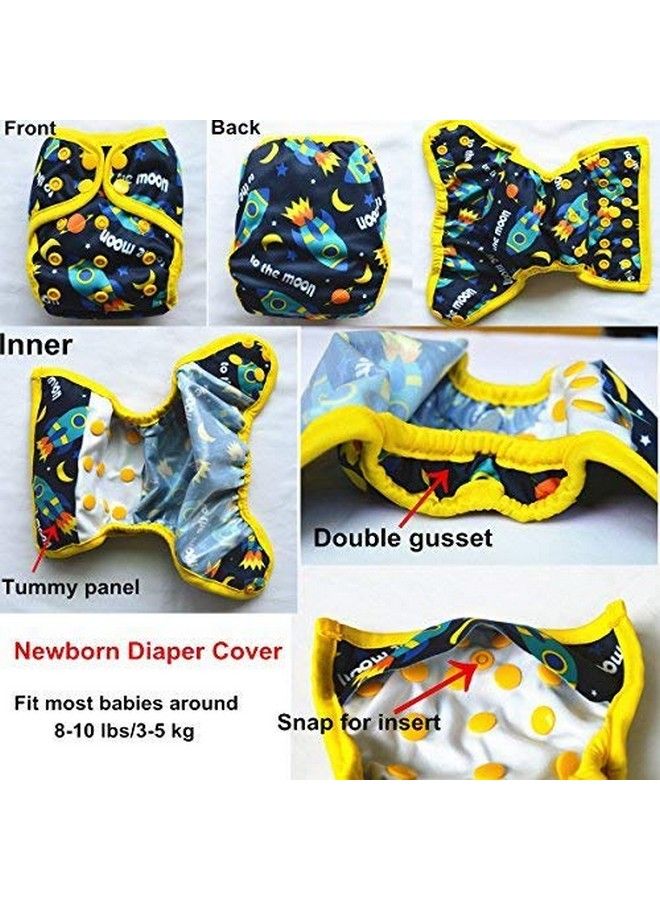 Newborn Baby Diaper Nappy Cover 8Lbs 10Lbs (Baby Deer)