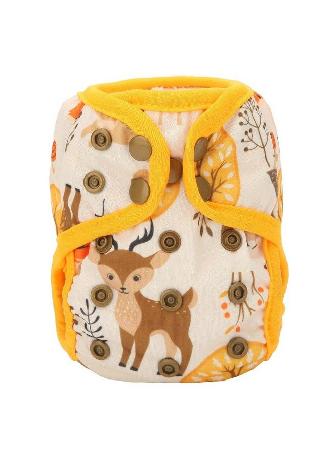 Newborn Baby Diaper Nappy Cover 8Lbs 10Lbs (Baby Deer)