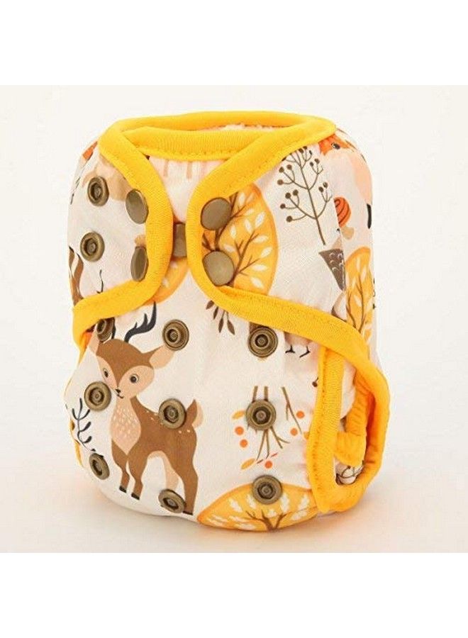 Newborn Baby Diaper Nappy Cover 8Lbs 10Lbs (Baby Deer)