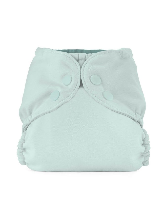 Cloth Diaper Outer Waterproof Cloth Diaper Cover Swim Diaper Leakproof And Breathable Layer Over Prefolds Flats Or Fitteds Reusable Diaper With Snap Closure Size 1 (717Lbs) Mist