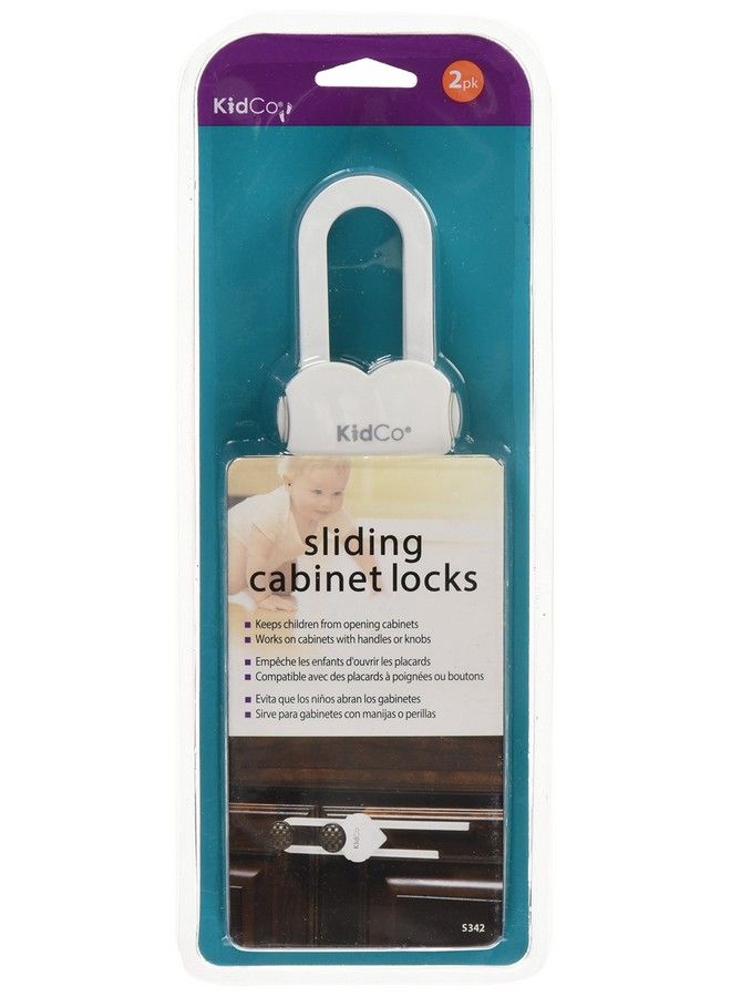 2 Count Sliding Cabinet And Drawer Lock