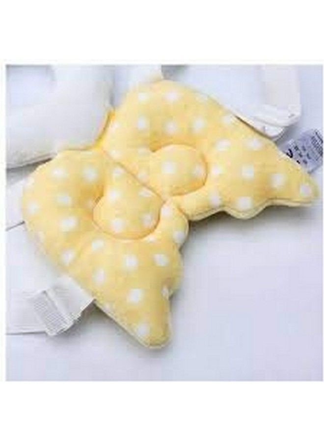 Cotton Yellow Baby Head Protection Pillow (6 36 Months) Baby Head Protection Pillow (6 36 Months); Baby Head Protector Pad;Baby Ajustable Head Shoulder Safety Pad