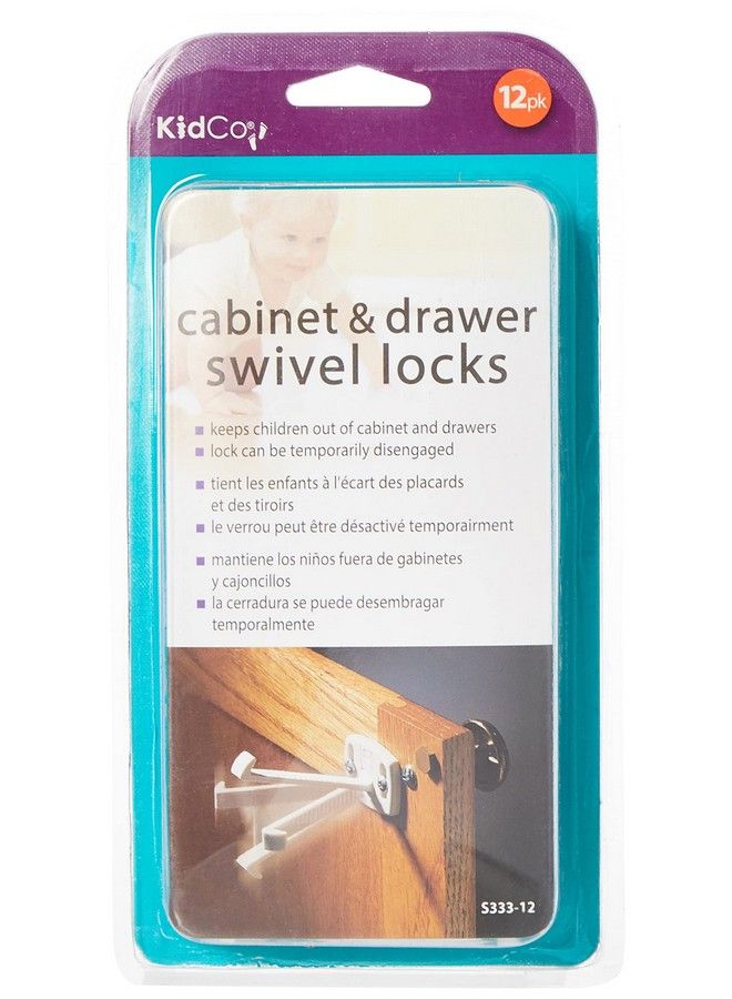 12 Count Swivel Cabinet And Drawer Lock