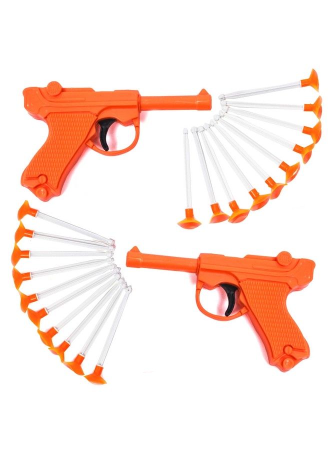 Toy Guns (2 Pack) Toy Dart Guns For All Ages Blaster Gun With Darts Dart Shooter Toys For Kids 2 Guns And 20 Darts Fun Activities For Boys And Girls Toys