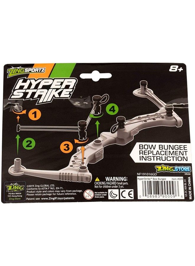 Hyperstrike Bow Bungee Replacement Color May Vary Great For Long Range Outdoor Play