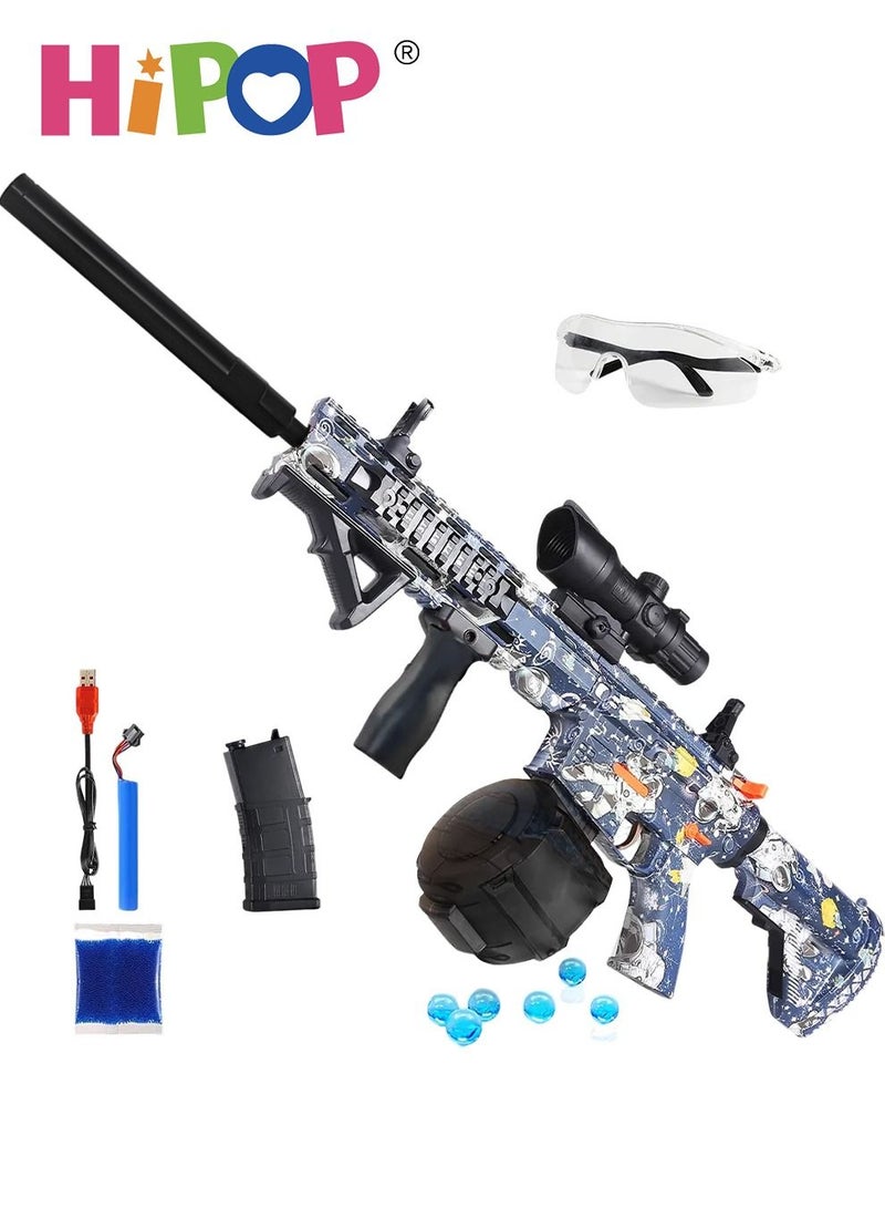 HK416 Gun Toys Electric Splatter Ball Blaster Toys Gun,Water Bomb Shoot Gun Gel Ball Blaster,Outdoor Team Shooting Games as Kids Toys Gun