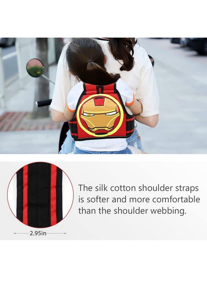 Kids Safety Belt For Two Wheeler With Reflective Strips Portable Seat Belt Children Motorcycle Harness For Motorcycle Bike Adjustable Safety Harness For Boys Girls (212Years)