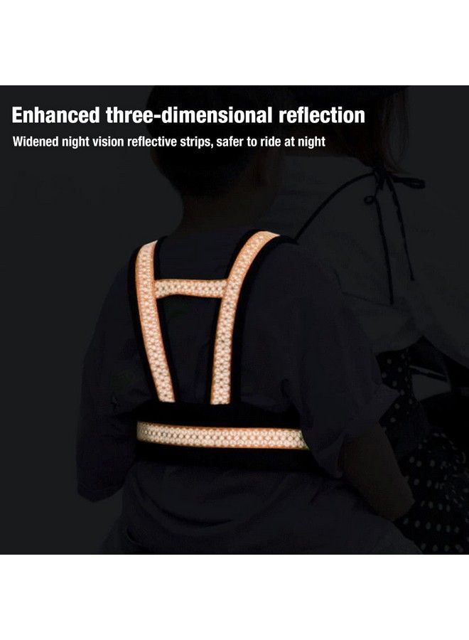 Kids Safety Belt For Two Wheeler With Reflective Strips Portable Seat Belt Children Motorcycle Harness For Motorcycle Bike Adjustable Safety Harness For Kids Ride Strap (212Years)