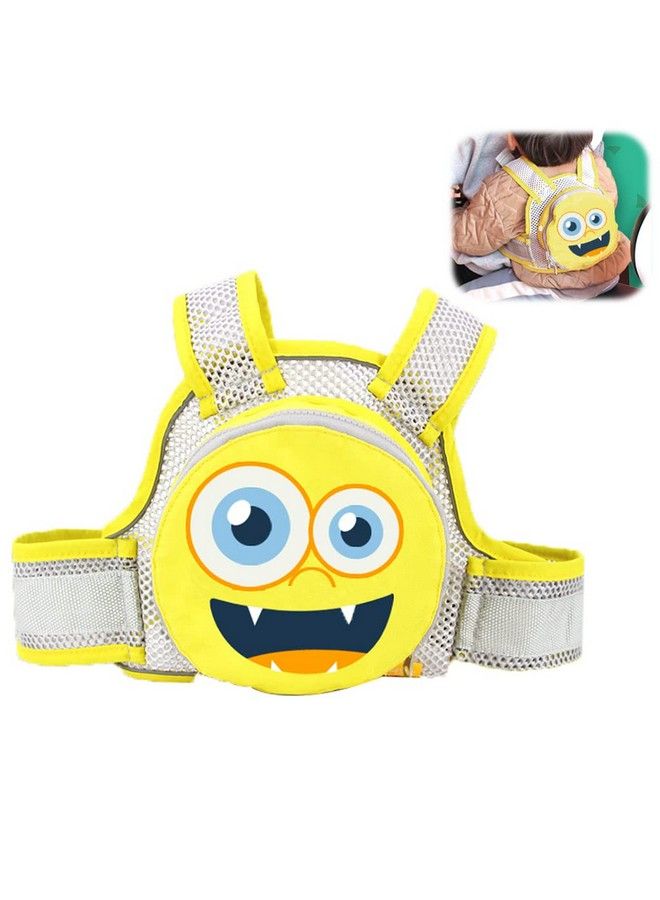 Kids Safety Belt For Two Wheeler With Detachable Storage Bag Portable Seat Belt Children Motorcycle Harness For Motorcycle Bike Adjustable Safety Harness For Boys Girls (212Years)