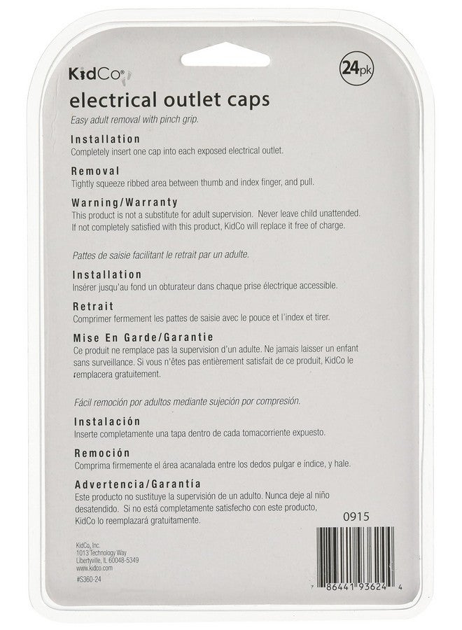 24 Count Electrical Outlet Cap