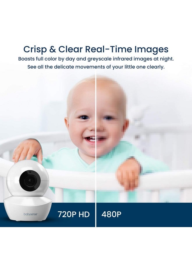 Add On Camera Video Baby Monitor Hd S2 Remote Pan Tilt Zoom Twoway Talkback Audio Long Range Night Vision Night Light Lullabies Temperature Monitoring