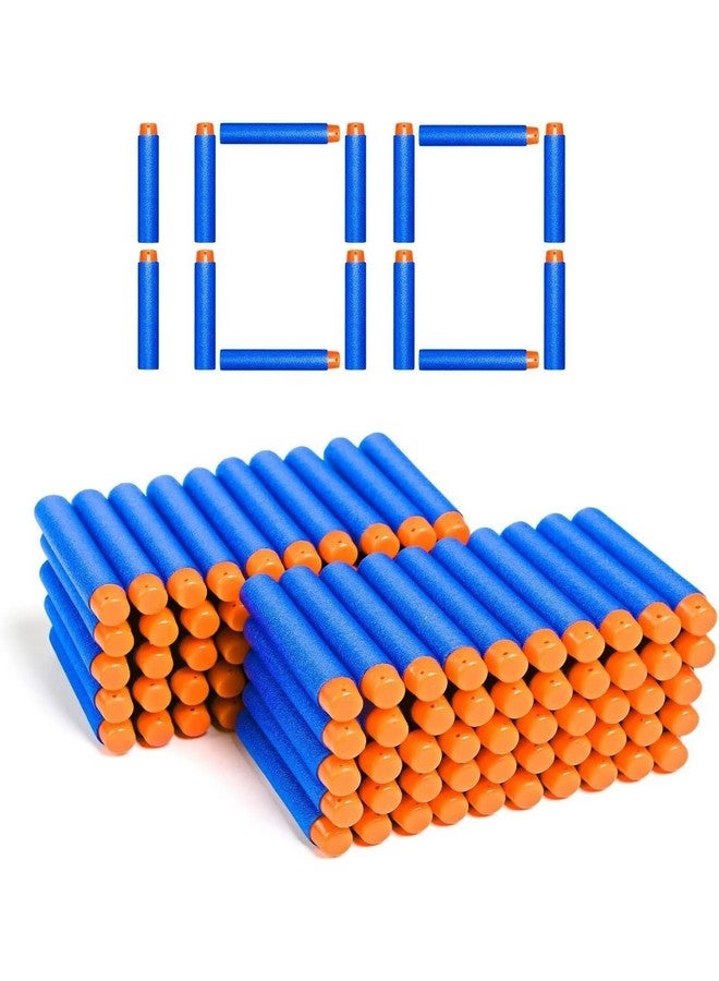 100Dart Bullets Refill Pack For Nerf Nstrike Elite 2.0 Series Compatible With All Elite Blasters Blue