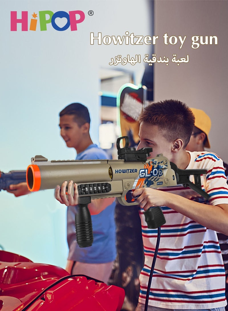 Toys Gun for Kids,Grenade Launcher Gun Toy,Safe Soft Bullet,Kids Eeducational Model Gun Toy