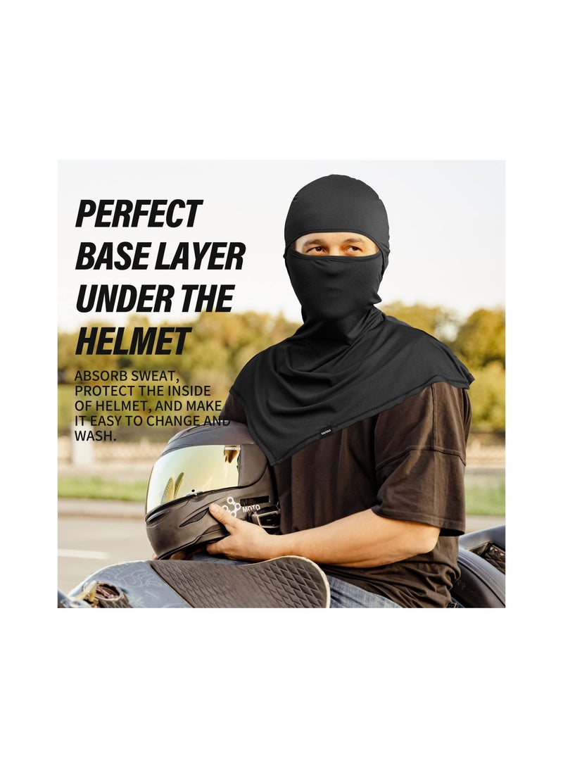 2 Pcs Balaclava Full Face Mask Summer for Sun Protection Breathable Long Neck Covers for Men Women Cycling Fishing