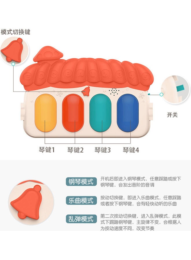 2 In 1 Baby Kick And Play Piano Gym Mat