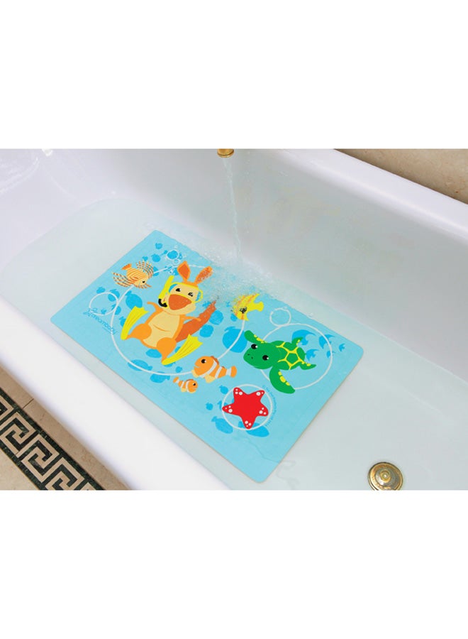 Anti-Slip Bath Mat with Heat Sensing Indicator