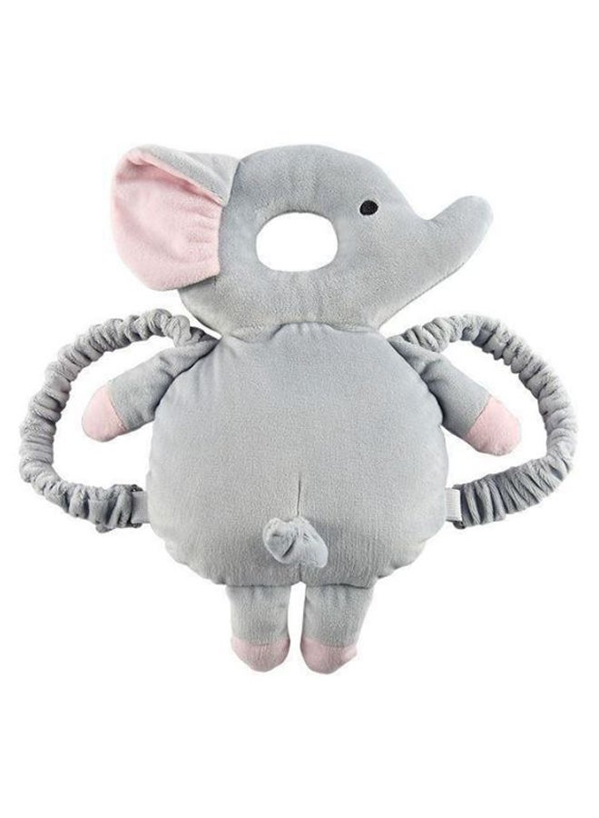 Elephant Shaped Head Protection Pillow Pad With Strap