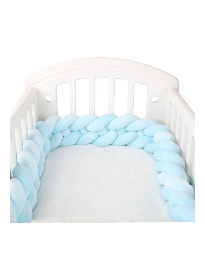 Twist Weaving 4 Strands Of Woven Strips Knotted Baby Anti-Collision Bed Surround