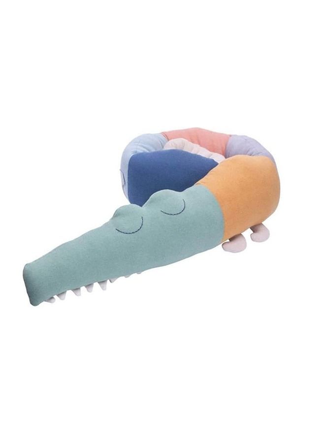 Cute crocodile bumper cradle, baby fence.