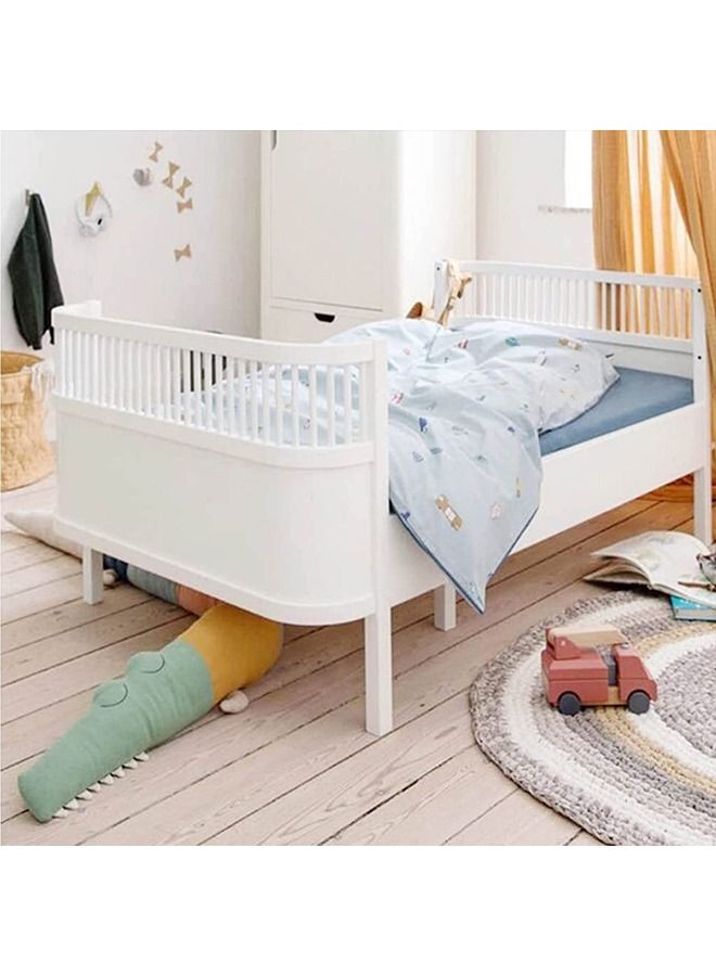 Cute crocodile bumper cradle, baby fence.