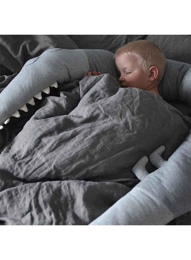 Cute crocodile bumper cradle, baby fence.