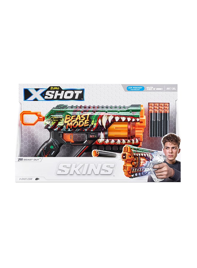 Skins Griefer 12Darts Beast Ou - Action Aiming Game For Kids, Teen, Adults Boys & Girls, Outdoor Holiday Activities, Gifts For Kids Ages 8+