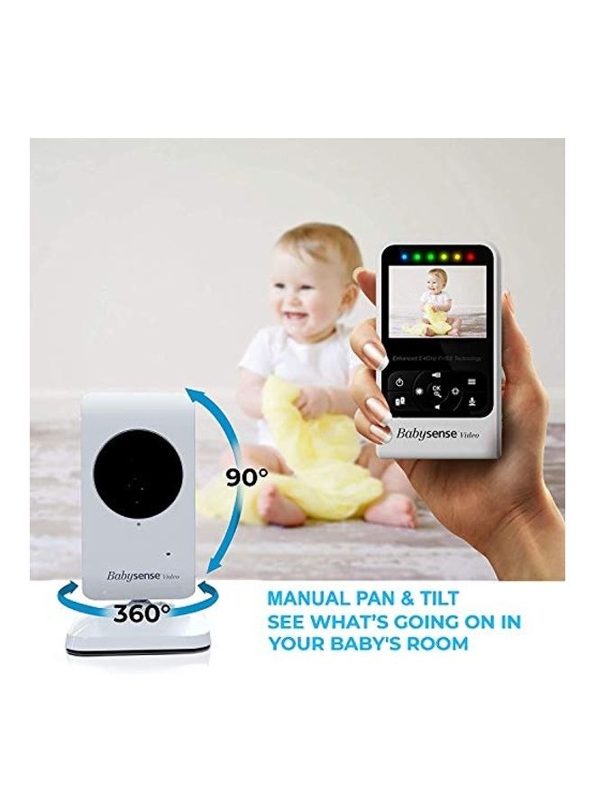 Portable Video Baby Monitor with Camera and Audio Support Set