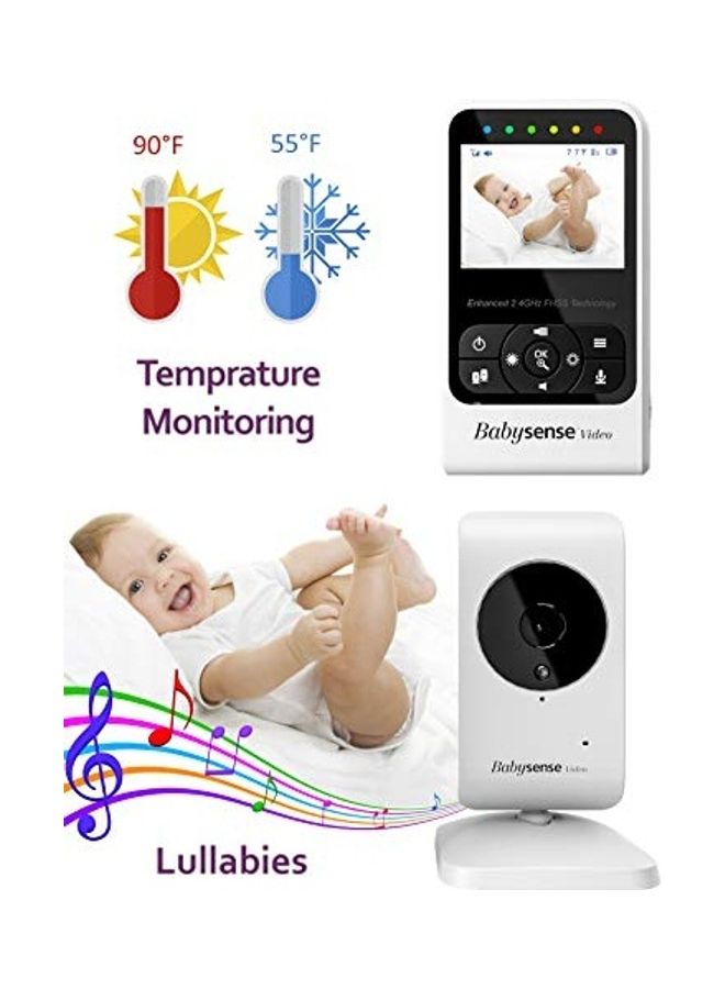 Portable Video Baby Monitor with Camera and Audio Support Set