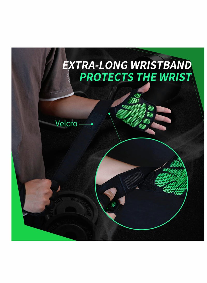 Workout Gloves for Men Latest,  Ventilated Fitness Gloves, Built-in Wrist Support, Used to Exercise Weightliftin of Man&Woman, Mashable, No Calluses,Cross Training