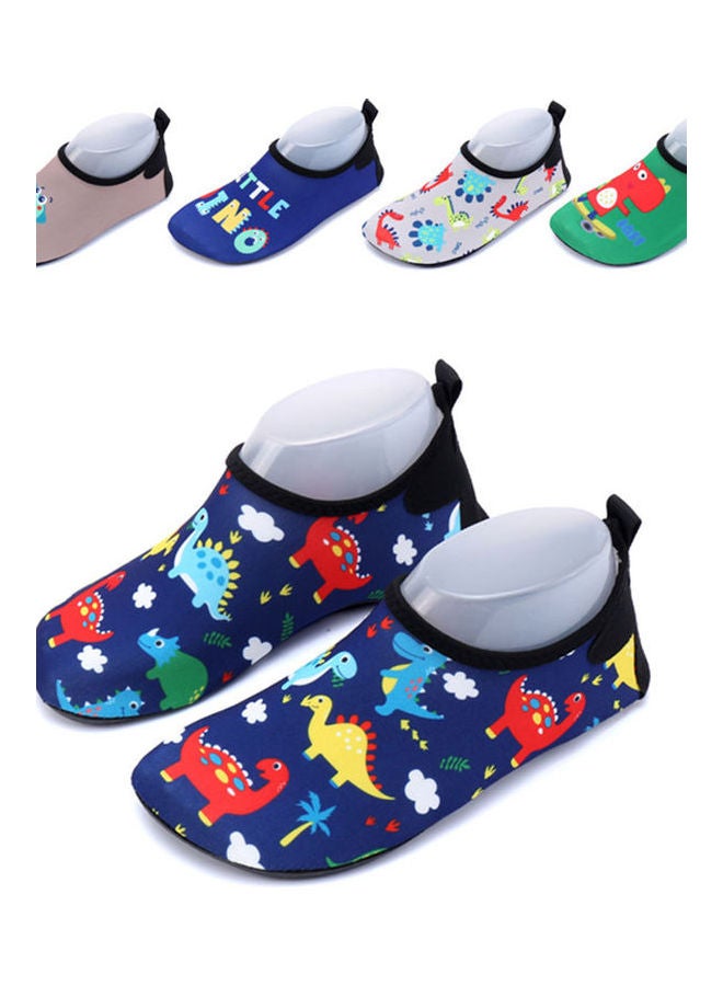 Toddlers Kids Boy Dinosaur Beach Swimming Water Sports Socks Anti-slip Shoes multicolor