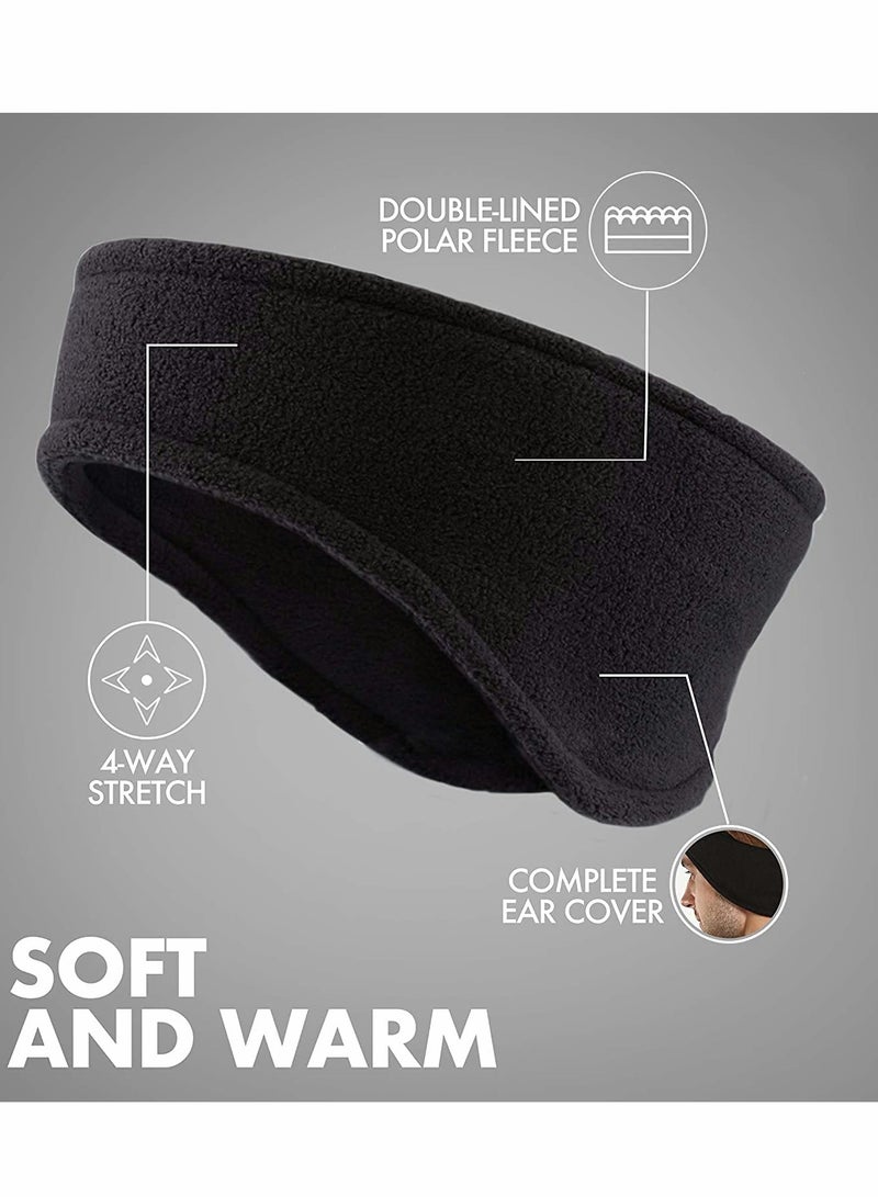 Earmuffs, Sweat-Absorbent Headscarves, Suitable for Men And Women, Warm And Comfortable, Suitable For Running And Cycling