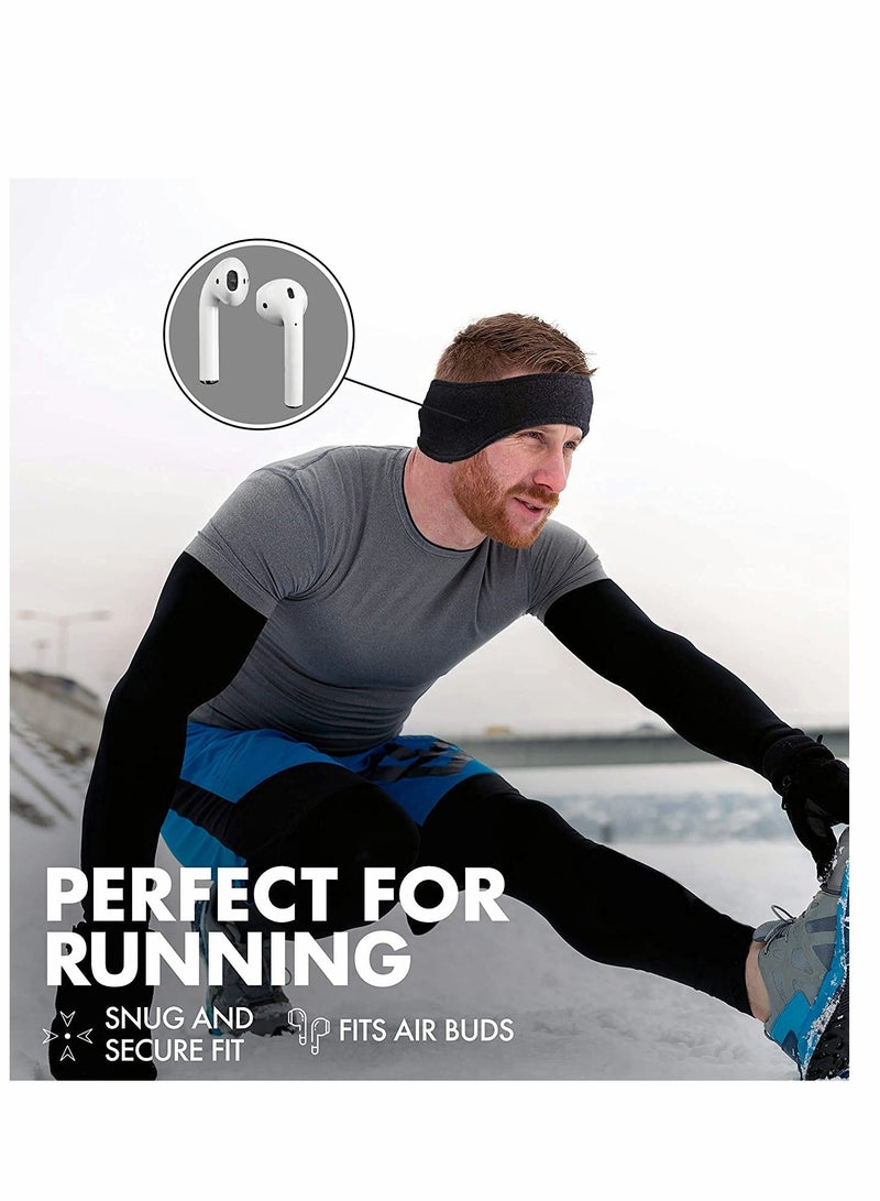 Earmuffs, Sweat-Absorbent Headscarves, Suitable for Men And Women, Warm And Comfortable, Suitable For Running And Cycling