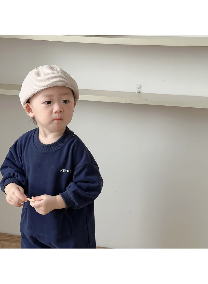 Korean style baby autumn outing clothes