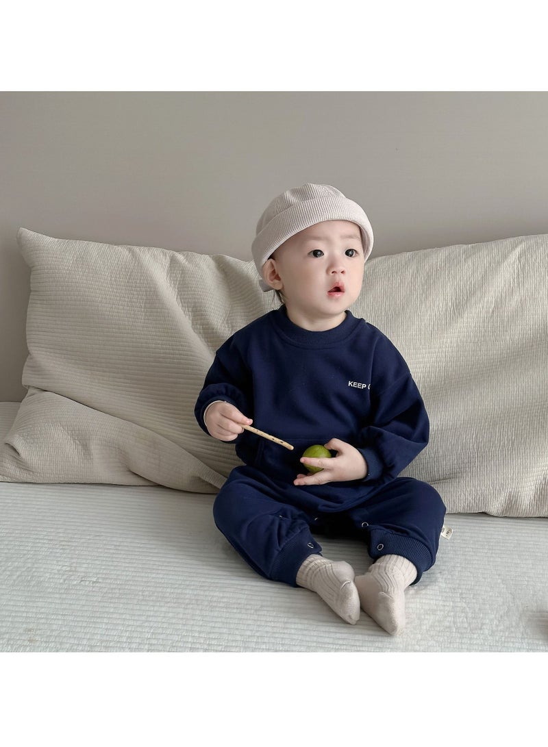 Korean style baby autumn outing clothes