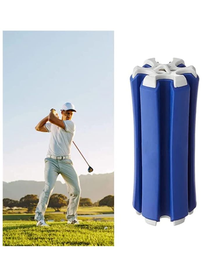 Portable Golf Club Retainer, Easy to Carry Club Carrier for Woods, Irons, Wedges, Putters and Hybrid & Utility Clubs, Quality Materials Can Hold up to 6 Golf Clubs
