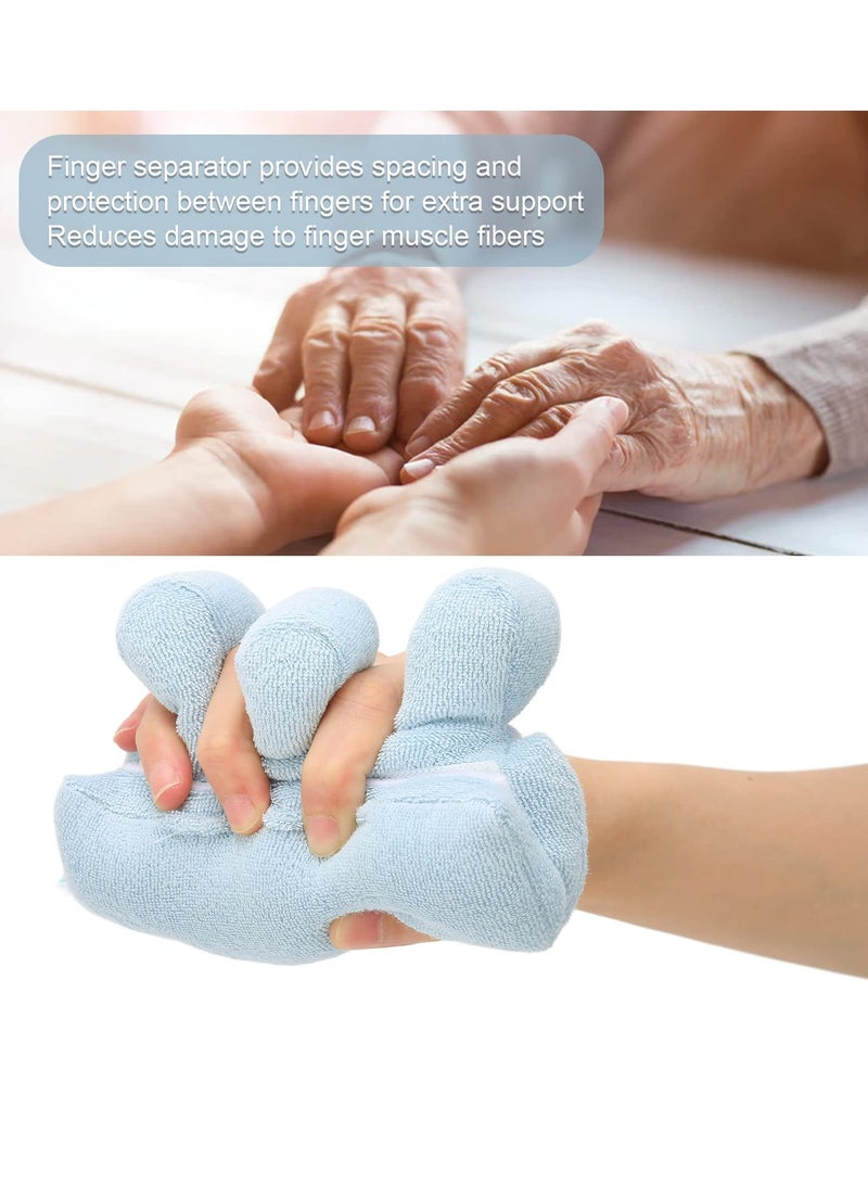 Finger Contracture Cushion Comfortable Hand and Finger Aid Palm Grip Protector for Hand Contracture Finger Cushion for Rehabilitation Training Patients Care Protection and Skin Breakdown