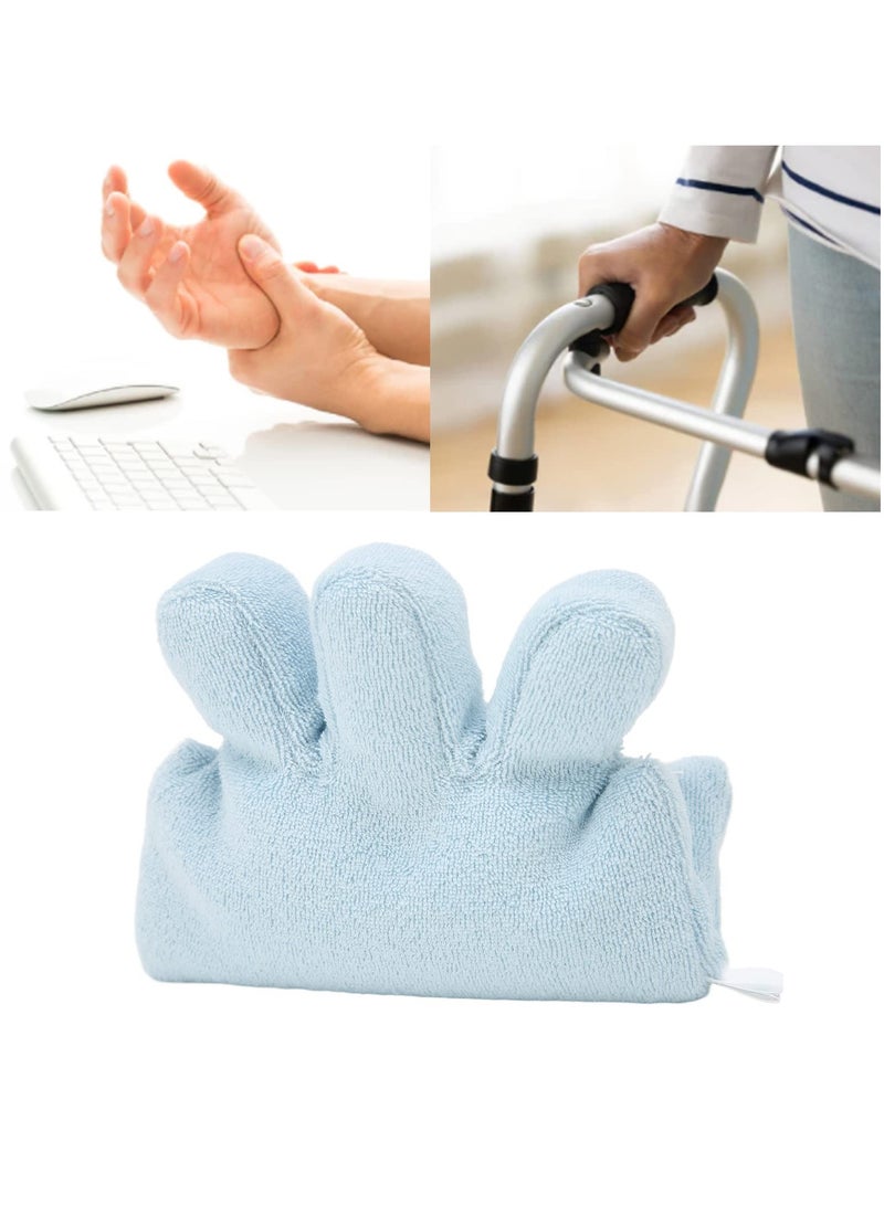 Finger Contracture Cushion Comfortable Hand and Finger Aid Palm Grip Protector for Hand Contracture Finger Cushion for Rehabilitation Training Patients Care Protection and Skin Breakdown