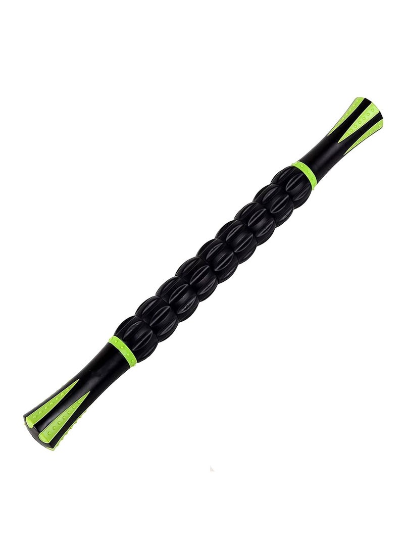 Muscle Roller Stick, Muscle Roller, Body Massage Stick, Back And Leg Muscle Massager, Reduce Soreness, Relaxation And Tightness, Relieve Cramps (Black)