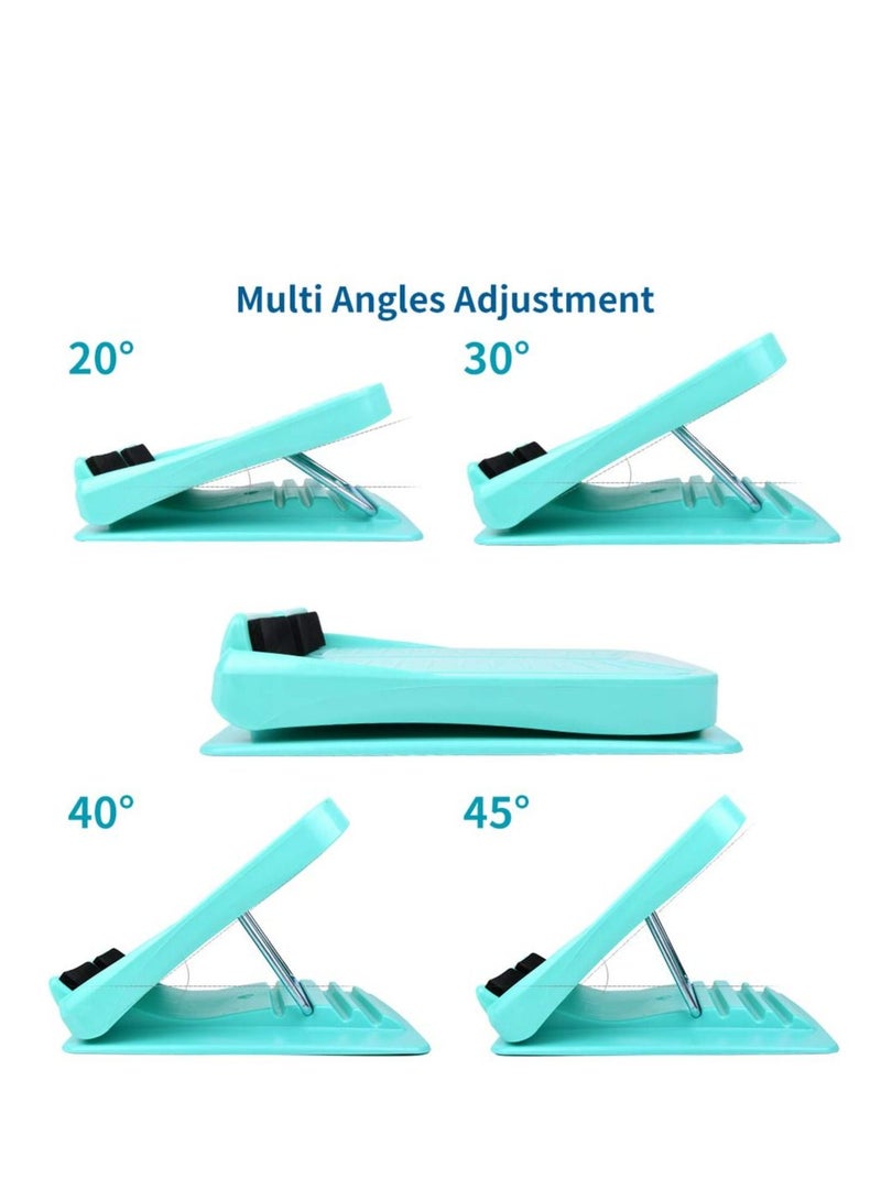 Adjustable 4 Level Slant Board Calf Stretcher Anti Slip Design Incline Board Leg Foot Balancing Fitness Pedal Wedge Stretch for Home, Office
