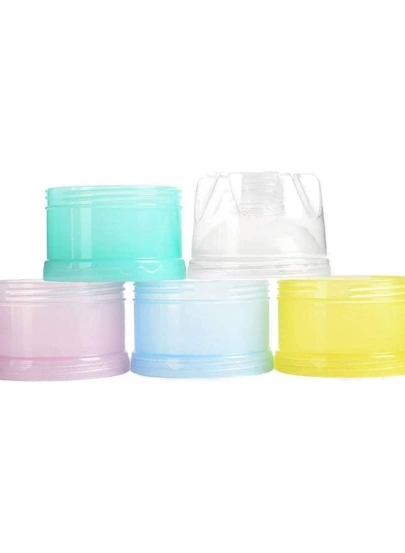 Portable Milk Powder Dispenser Formula Storage Container Food Seal Box for Travel and Outdoor