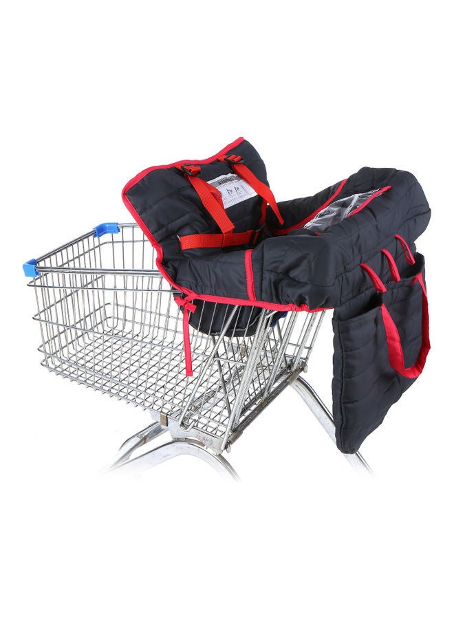 Shopping Cart Cover With Adjustable Safety Belt