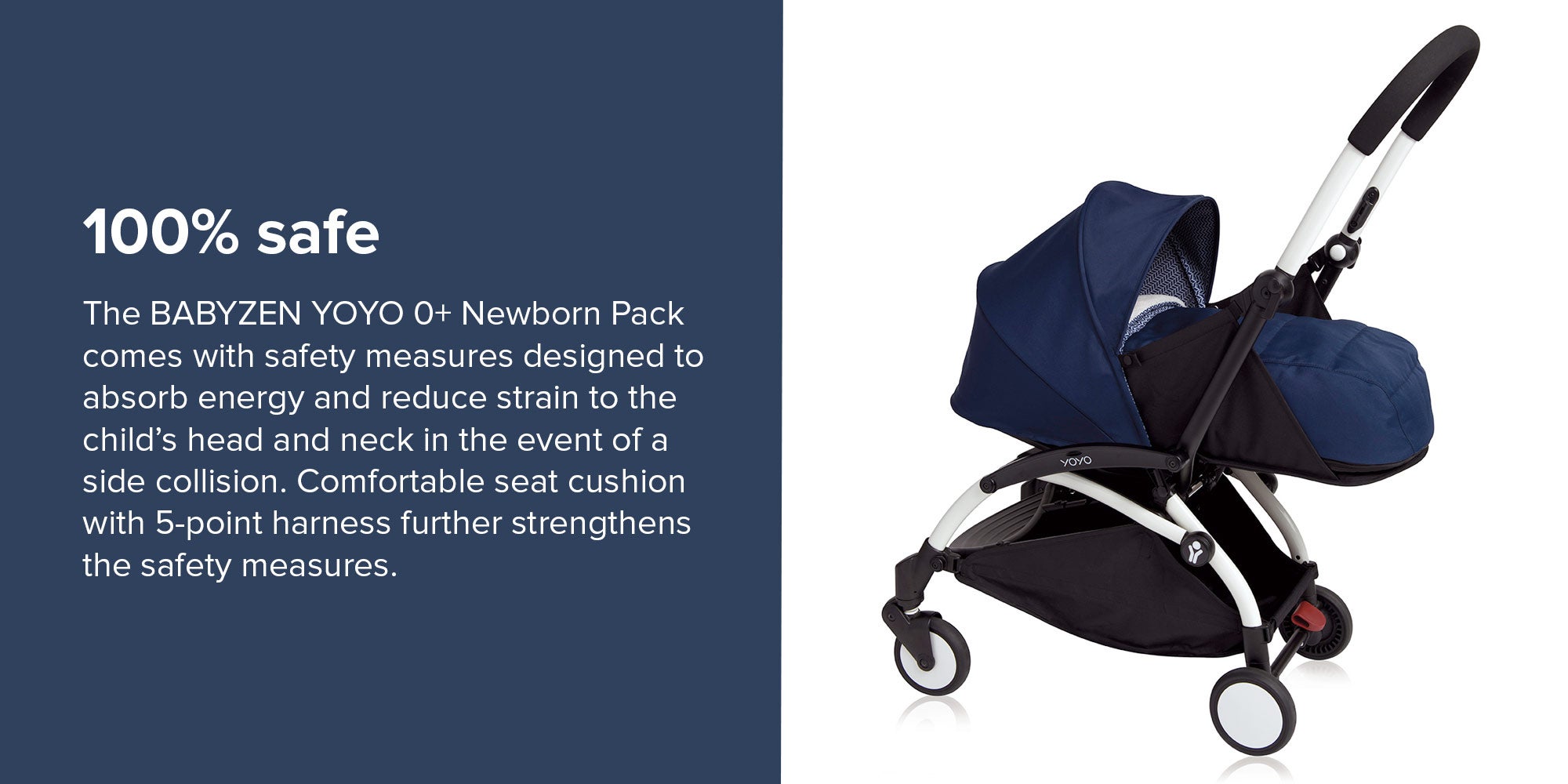 Yoyo Newborn Colour Packair France - Navy Blue