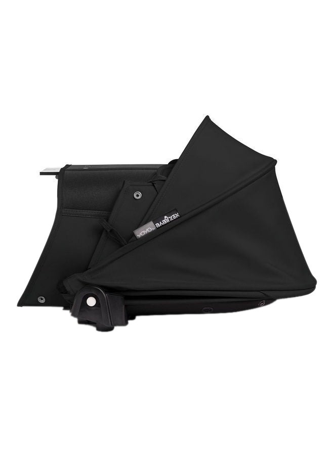 Yoyo 0+ Bassinet, Black Includes Thick Double Mattress, Ventilated Shell And Canopy Requires Yoyo2 Frame