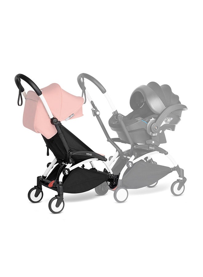 Yoyo Stroller Connect Turn Your Yoyo2 Stroller Into A Double Stroller Still Compact And Easy To Maneuver - White