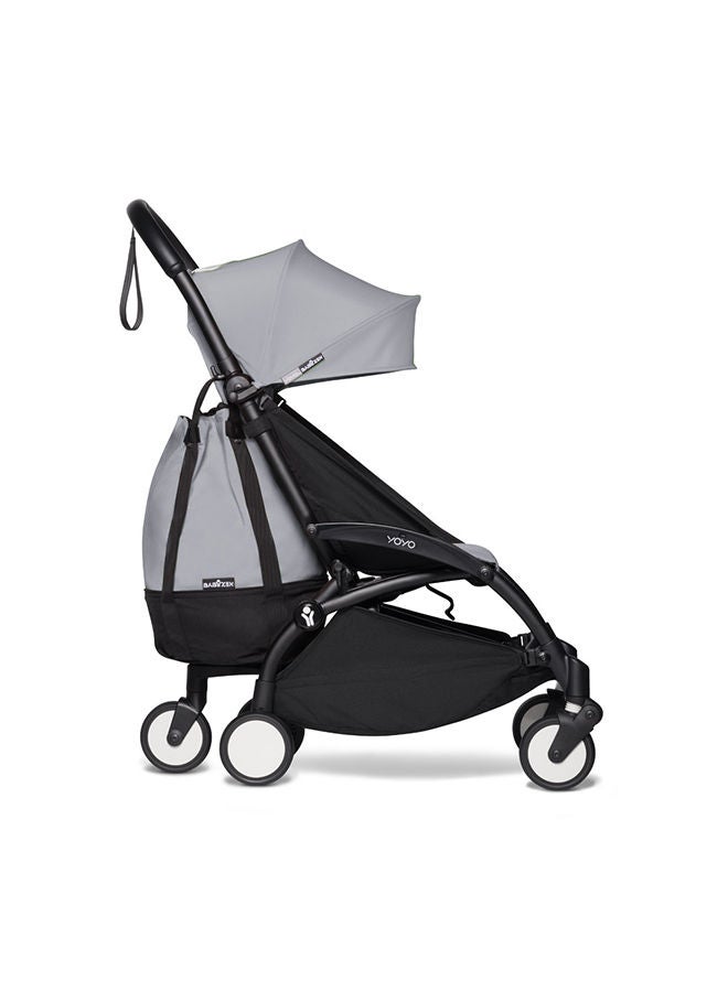 Yoyo Bag, Grey Provides Additional, Sturdy Storage On The Yoyo Stroller Includes Wheel Base And Hooks