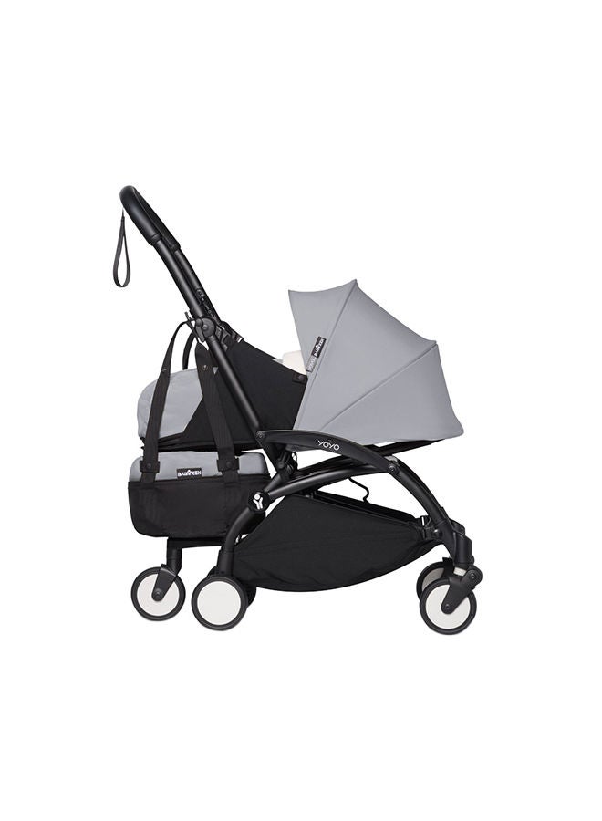 Yoyo Bag, Grey Provides Additional, Sturdy Storage On The Yoyo Stroller Includes Wheel Base And Hooks