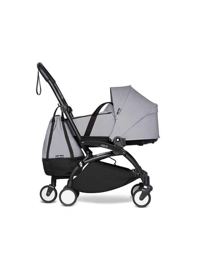 Yoyo Bag, Grey Provides Additional, Sturdy Storage On The Yoyo Stroller Includes Wheel Base And Hooks